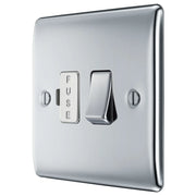 BG Electrical Nexus Metal Polished Chrome - Switched and fused