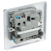 BG Electrical Nexus Metal Polished Chrome - Switched and fused