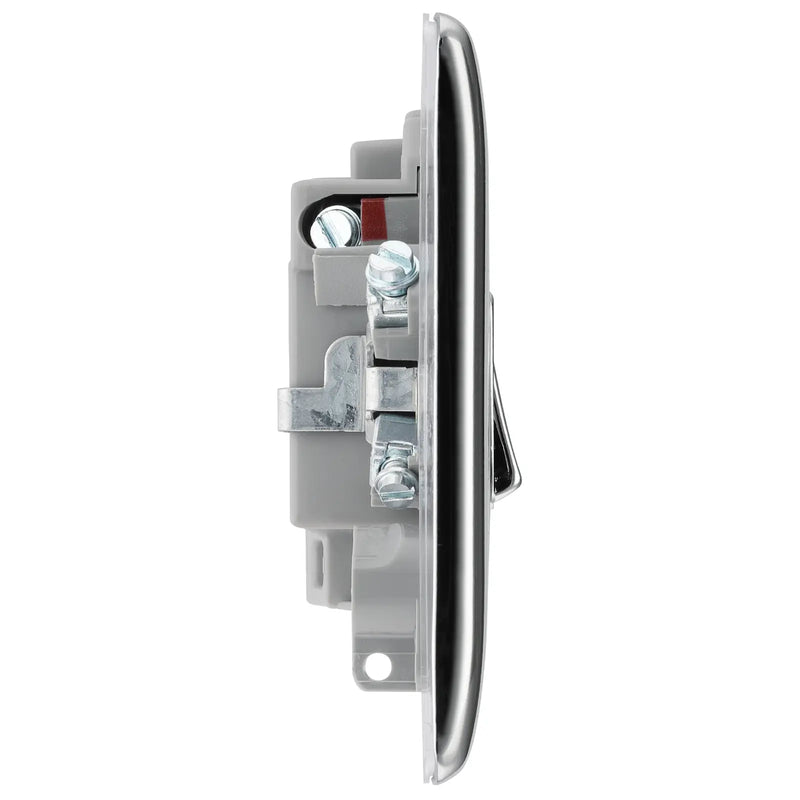 BG Electrical Nexus Metal Polished Chrome - Switched and fused