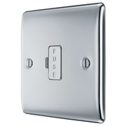 BG Electrical Nexus Metal Polished Chrome - Unswitched and fused