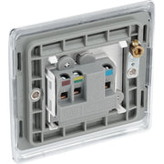 BG Electrical Nexus Metal Polished Chrome - 2A, Single, unswitched, round pin