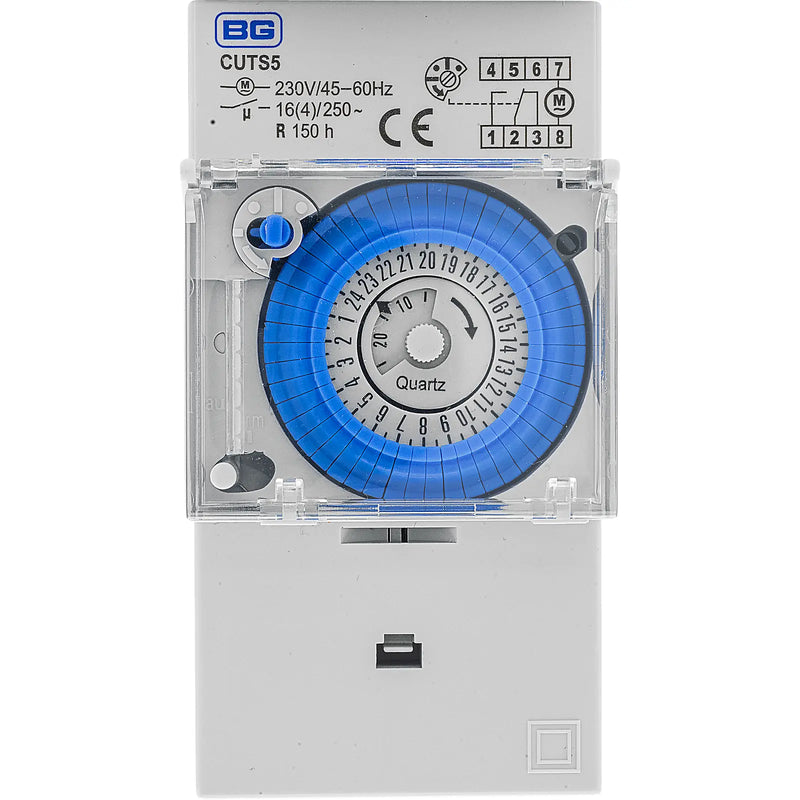 BG Circuit Protection Control Devices - Timer analogue 24 Hr