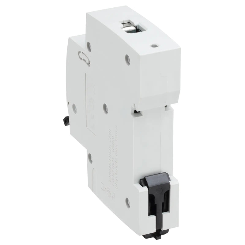 BG Circuit Protection MCB - Bidirectional 10A, B Curve, MCB, Single Pole, 6kA,1 module