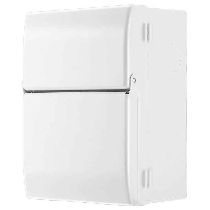 BG Circuit Protection IP20 Non Weatherproof - 4 module, 4 way, 100A Main Switch, 2 MCB's