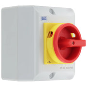 BG Circuit Protection Rotary Isolator 2 Pole - 20A, 2-Pole AC, Rotary Isolator