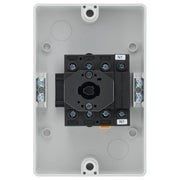 BG Circuit Protection Rotary Isolator 4 Pole - 32A, 4-Pole AC, Rotary Isolator