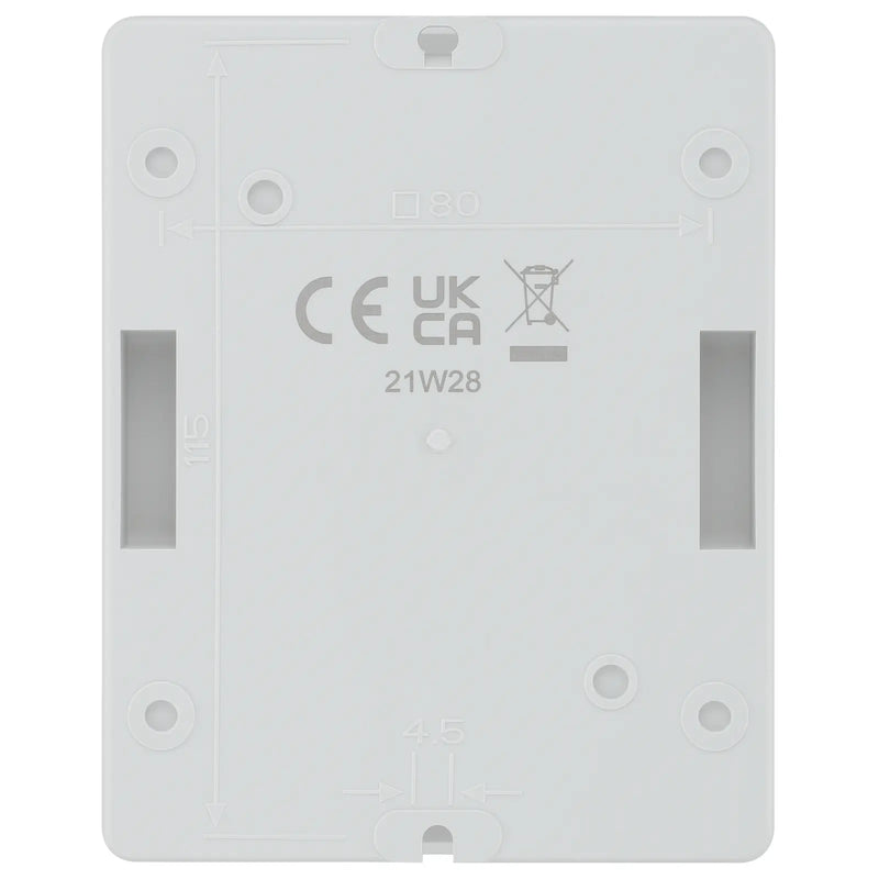 BG Circuit Protection Rotary Isolator 4 Pole - 20A, 4-Pole AC, Rotary Isolator