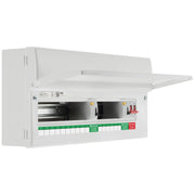 BG Circuit Protection Dual RCD - 22 module, 16 way, 100A Main Switch, 2 x 80A Type A RCD