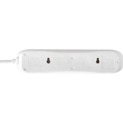 Masterplug Basic - 4 Sockets, 2m, 13A, White