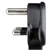 Masterplug Basic - Round Pin, 15A, Black