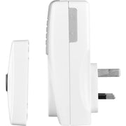 Masterplug Home - 100m, Plug-ThroughWhite + Grey