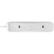 Masterplug Surge - 4 Sockets, 2m, 13A, White