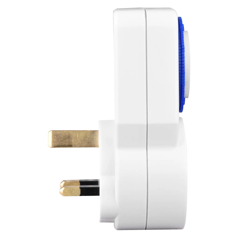 Masterplug Timer - 24 Hour, White - 3 Pack