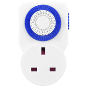 Masterplug Timer - 24 Hour, White