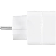 Masterplug Travel - 2 Socket, White
