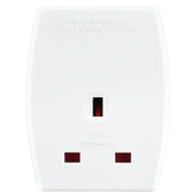 Masterplug Travel - 2 x USB A, White