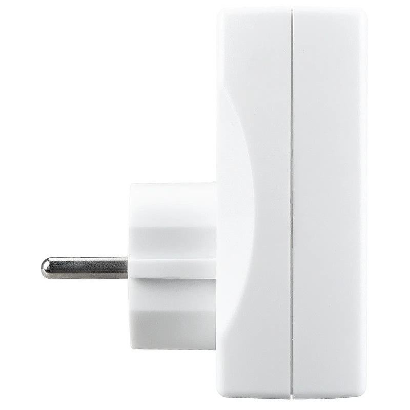 Masterplug Travel - 2 x USB A, White