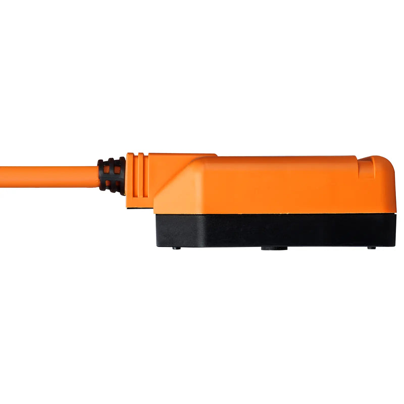 Masterplug Work - 1 Socket, 10m, 13A, Orange