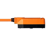 Masterplug Work - 1 Socket, 5m, 13A, Orange