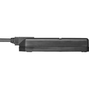 Masterplug Work - 2 Sockets, 4m, 13A, Black