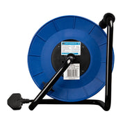 Masterplug Work - 50m, 4 Sockets, 13A, Blue