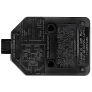 Masterplug Work - 1 Socket, 13A, Black