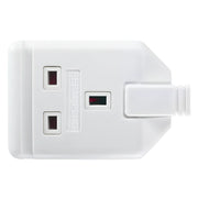 Masterplug Work - 1 Socket, 13A, White