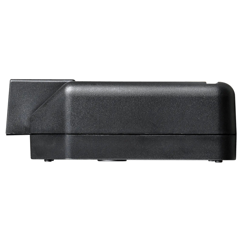 Masterplug Work - 1 Socket, 15A, Black
