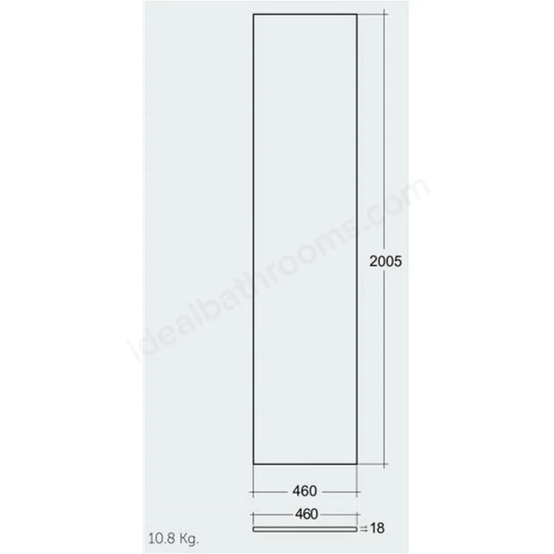 RAK Ceramics RAK-Plano 2000mm Wood (Grey Elm)