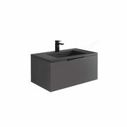 Scudo Ambience 790mm x 350mm x 475mm Wall Mounted Vanity Unit - Matt Grey