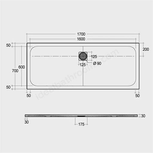 RAK Ceramics Feeling Bathtub Replacement Shower