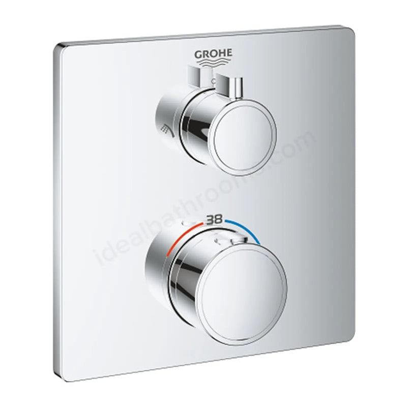 Grohe Grohtherm square 2-way  shower mixer- Aquadimmer