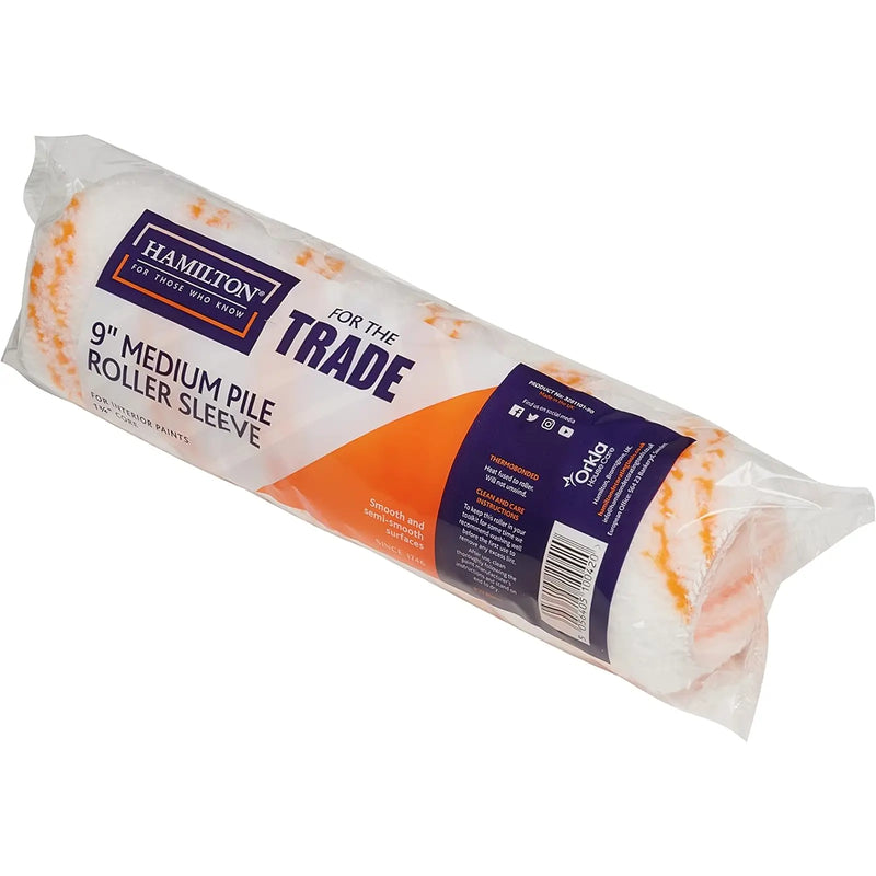 Hamilton 9" Medium Pile Roller Sleeve