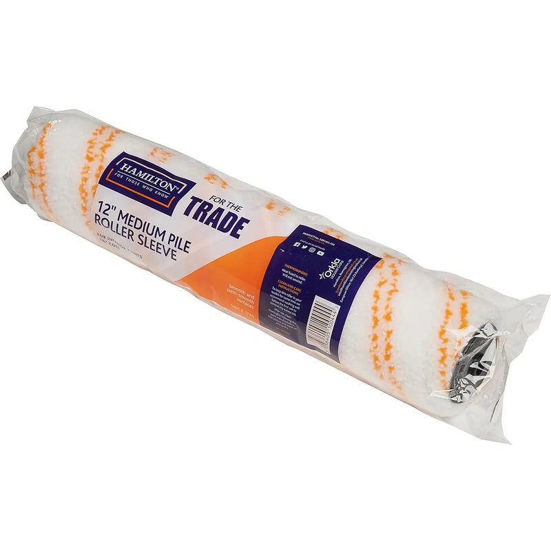Hamilton 12" Medium Pile Roller Sleeve