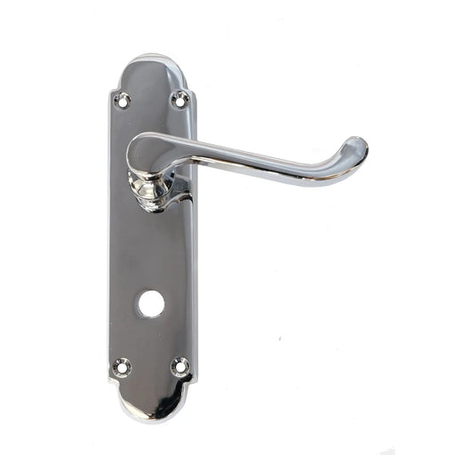 Centurion Chrome Shaped Lever Bathroom Set - 170mm