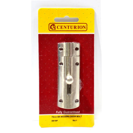 Centurion 75mm BN Modern Door Bolt
