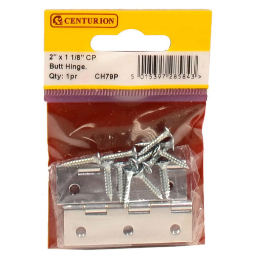 Centurion 2" X 1 1/8" X 1.5Mm Cp Solid Drawn Butt