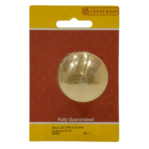 Centurion 50mm (2") PB Victorian Cupboard Knob
