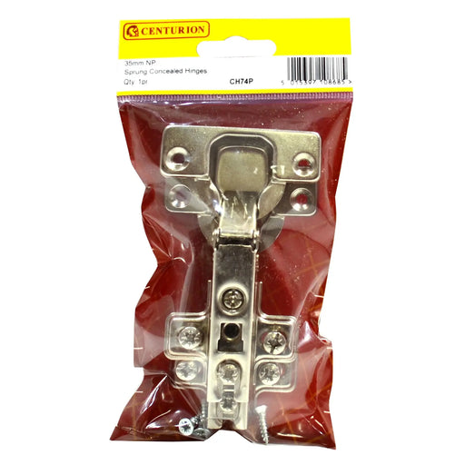 Centurion 35Mm Np Sprung Concealed Hinge 90 Degree