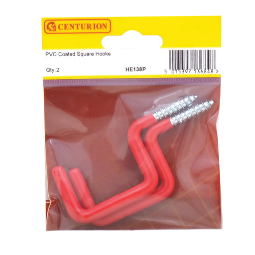 Centurion 86 x 35mm Square Hooks (Pack Of 2)