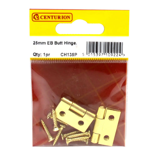 Centurion 25mm Eb Steel Butt Hinge (1 Pair)