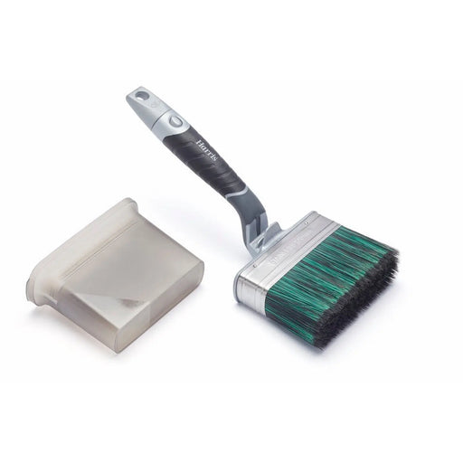 Harris Ultimate Shed & Fence Swan Neck Paint Brush 120mm