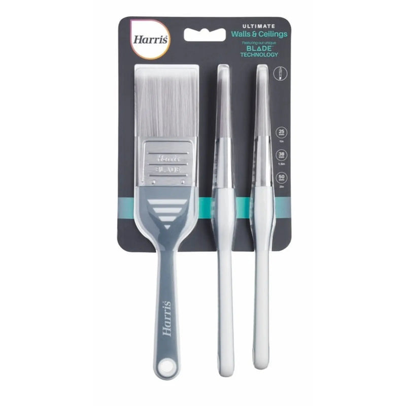 Harris Ultimate Wall & Ceiling Blade Paint Brush Pack 3