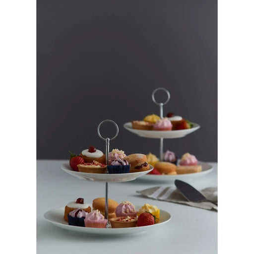 Stax Price & Kensington Simplicity Cake Stand 2 Tier