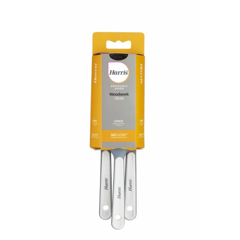 Harris Seriously Good Woodwork Paint Brush Pack 3