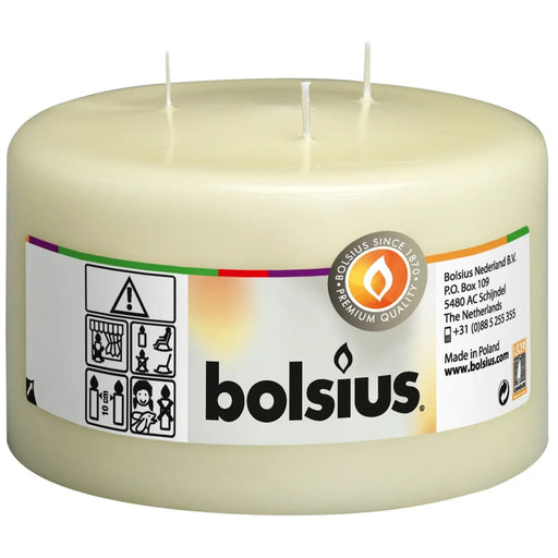Bolsius Mammoth Candle Ivory 100/150