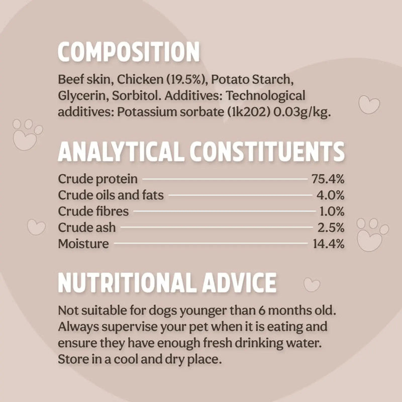ROSEWOOD Trio Stick With Chicken Dog Treats Medium