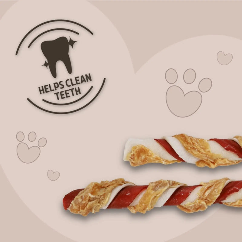 ROSEWOOD Trio Sticks With Chicken Dog Treats Large