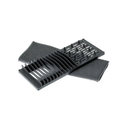 Stax Casa & Casa 2 In 1 Drying Mat With Rack Grey