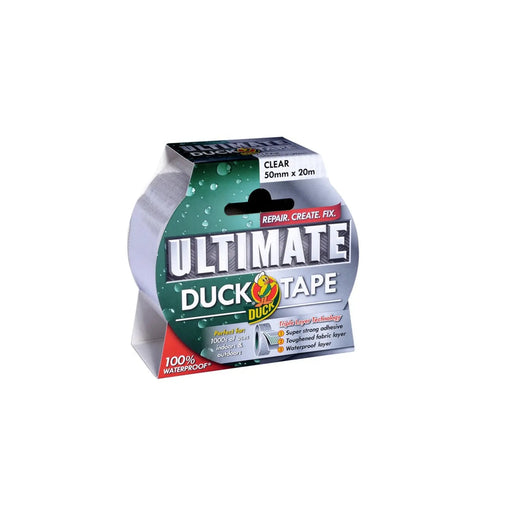 Duck Tape Ultimate Duck Tape Clear 50mm x 20m
